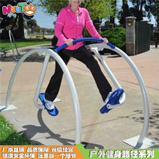 橢圓機小區(qū)戶外健身器材報價廠家_樂圖非標游樂