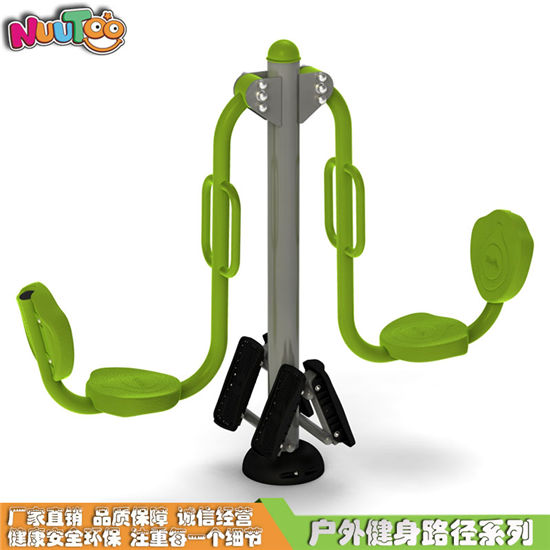 坐推訓(xùn)練器小區(qū)戶外健身器材報價廠家_樂圖非標(biāo)游樂